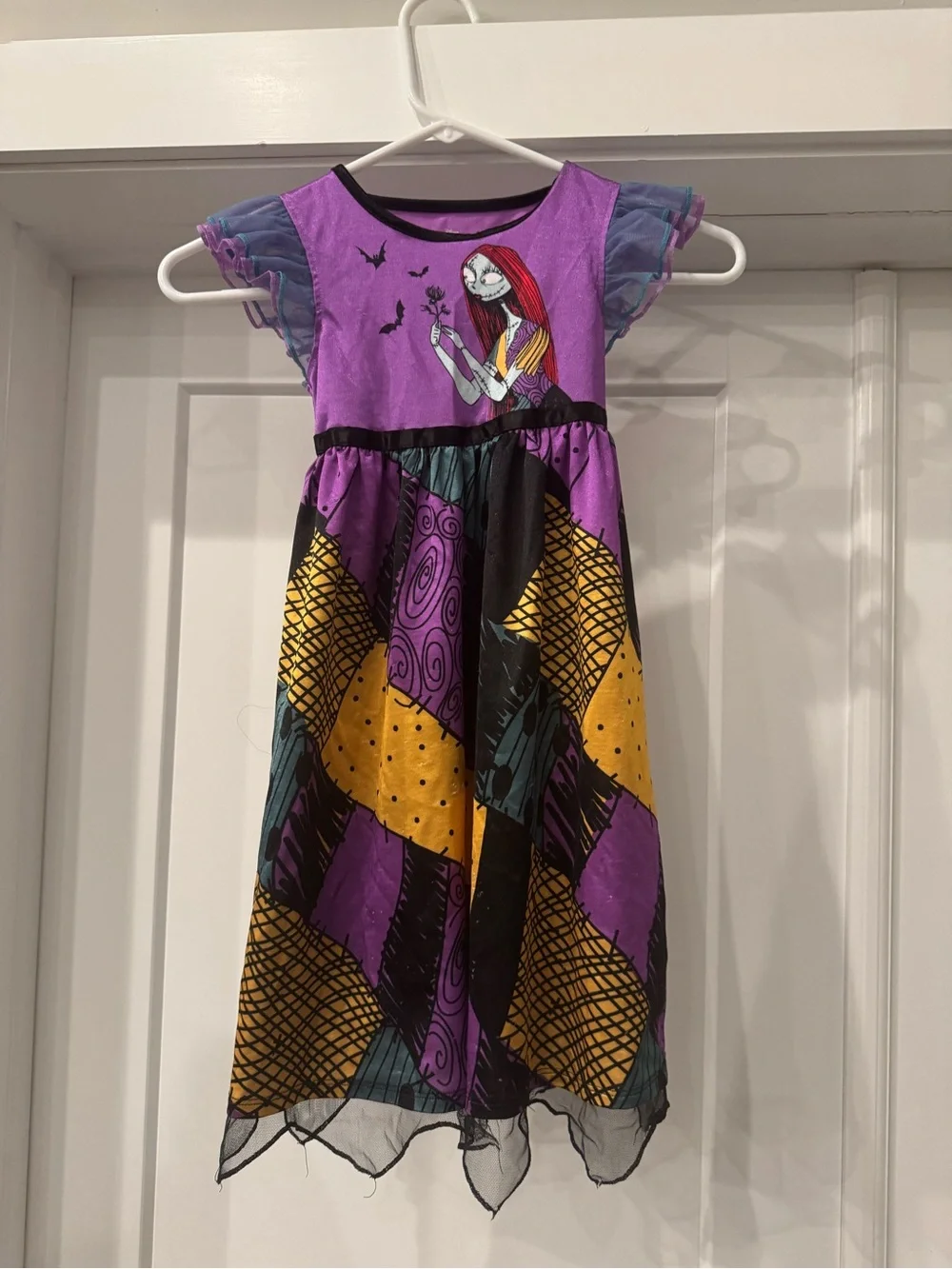 Nightmare before Christmas sally Halloween nightgown toddler girl Disney 5T
